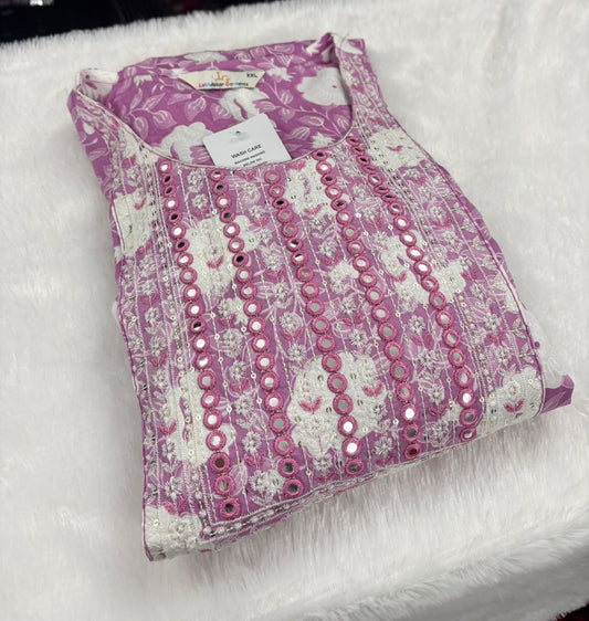 Umbrella Kurthi with shawl