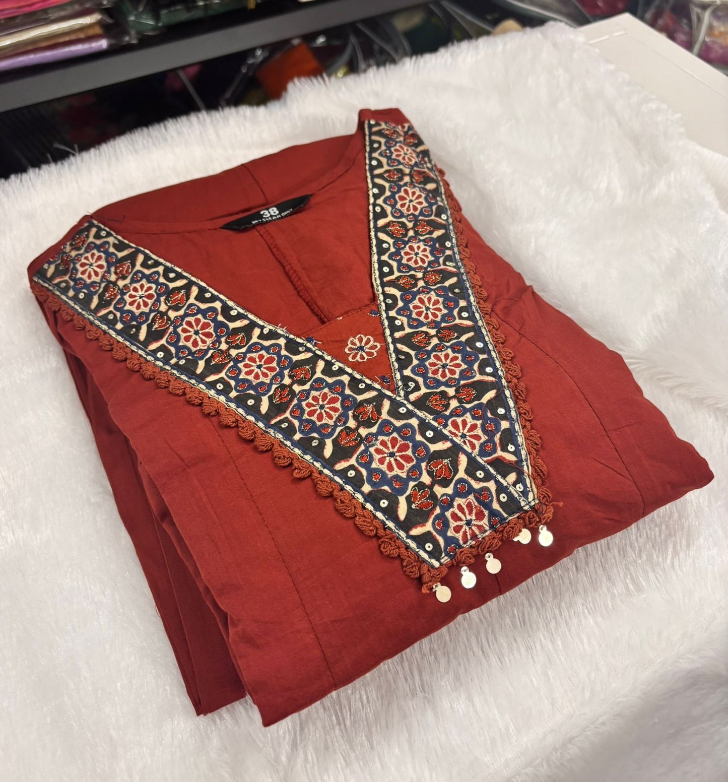 Pure Cotton Aline suit