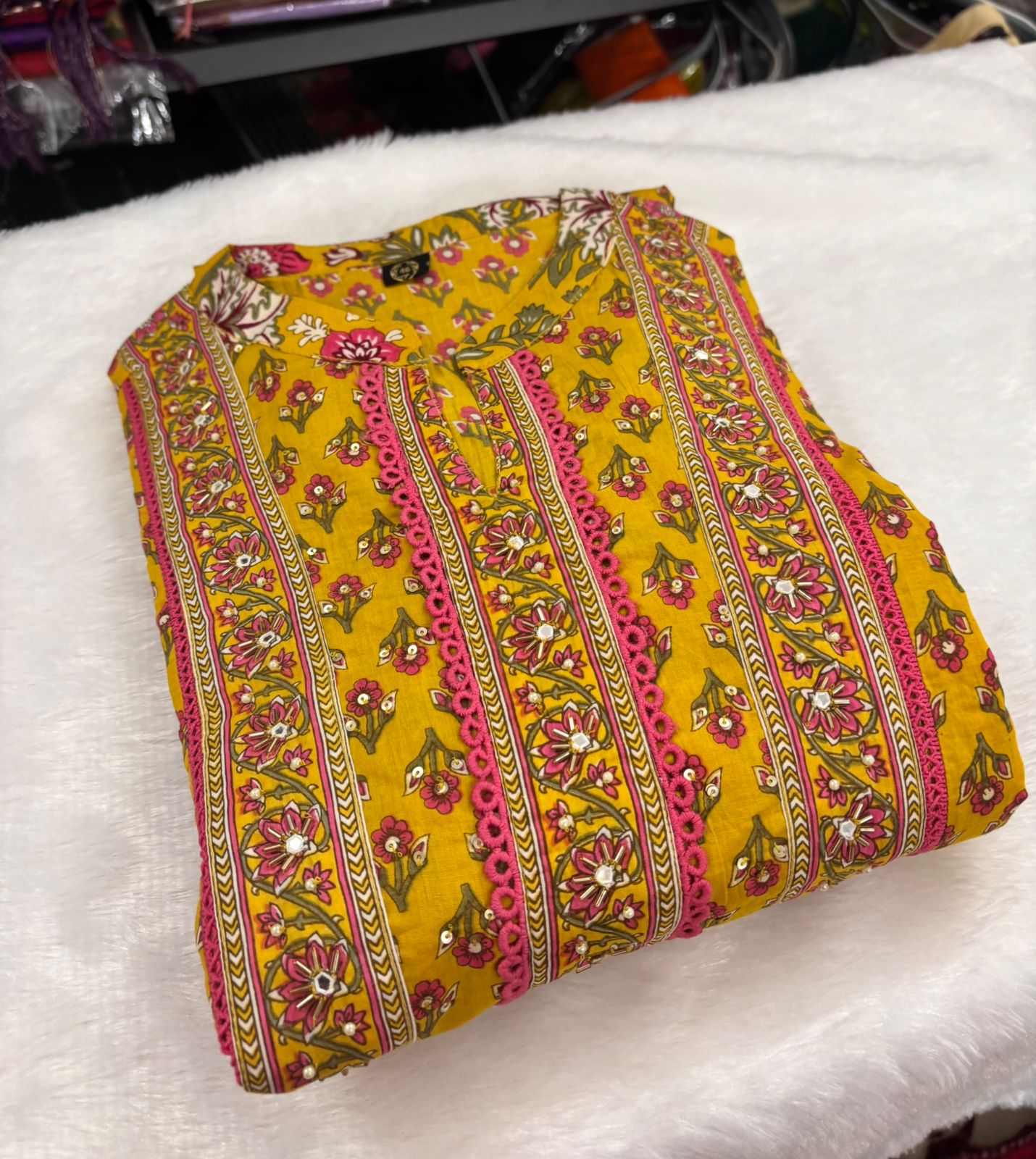 Premium quality vibrant colour anarkali festivewear suit
